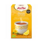 Био чай Детокс с лимон Yogi Tea 17 пак.