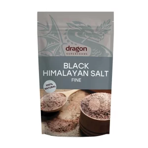 Черна хималайска сол фина Dragon Superfoods  250 гр.
