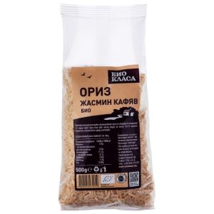 Био кафяв ориз Жасмин 500 гр. Био класа