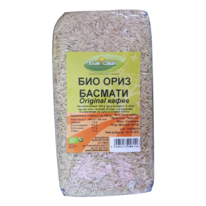 Био ориз басмати кафяв 500 гр