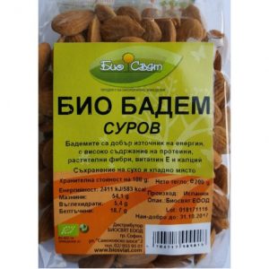 Био суров бадем 200 гр