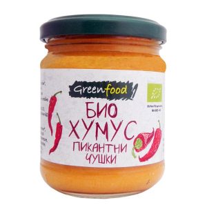 Био хумус с пикантни чушки 250 гр