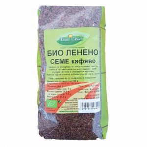 Био ленено семе кафяво Биосвят 500 гр.