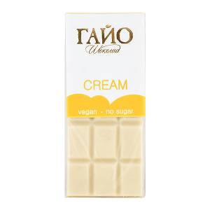 Шоколад бял CREAM БЕЗ ЗАХАР ГАЙО 40 гр.