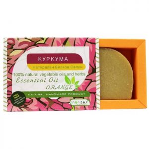Натурален билков сапун куркума Montes herbs cosmetics 95 гр.
