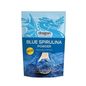 Био Синя Спирулина на Прах, 75 гр, Dragon Superfoods