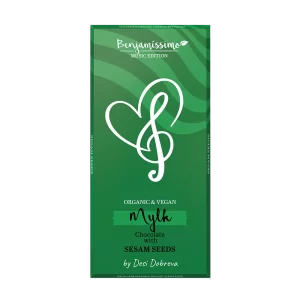 Био Шоколад Music Edition Сусам, 60g, Benjamissimo